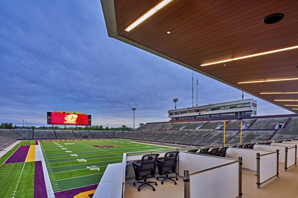 Central Michigan University football stadium