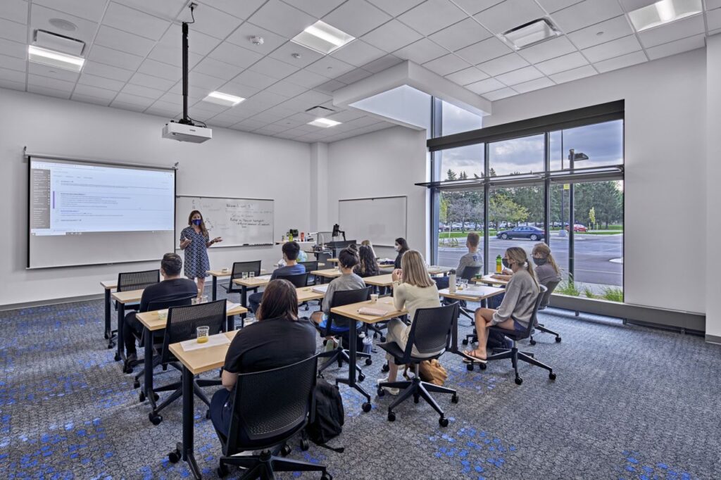 higher education learning spaces